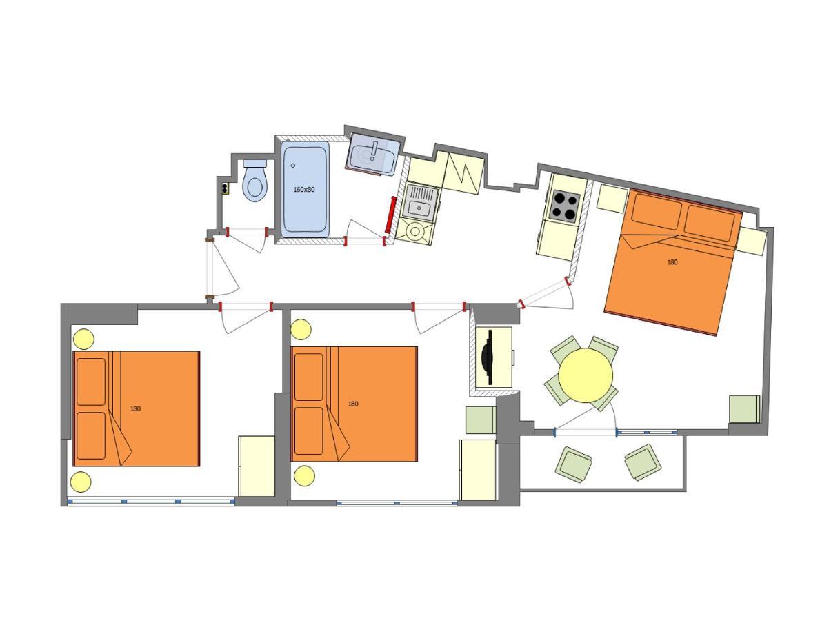 Colorful Day In Prague Design Apartments Ngoại thất bức ảnh